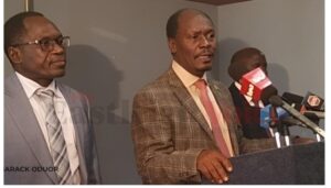 William Kabogo has fired back at former Deputy President Rigathi Gachagua over claims that President William Ruto was behind the recent leadership shake-up at the ICT Authority. 