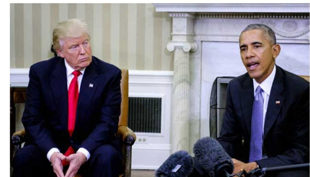 President Donald Trump Revives Obama coup allegations as Epstein probe sparks fresh debate.