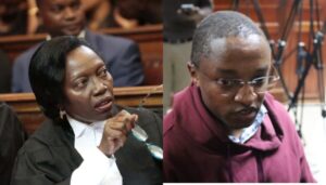 Martha Karua has revealed that she was not independently representing blogger Ndiang'ui Kinyagia but acted jointly with the Law Society of Kenya (LSK).