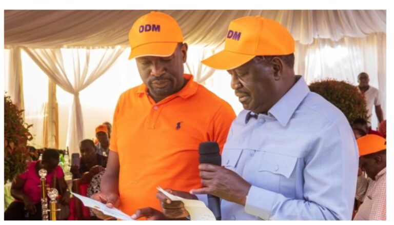 ODM leader Raila Odinga has come out in defense of the party’s Secretary General Edwin Sifuna, saying that every party member has the right to express their opinion.