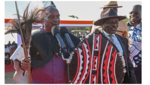 Deputy President Kithure Kindiki has been installed as a Luo elder and given the name Odhiambo.