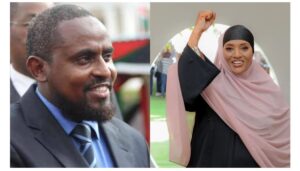 Amina Halake, wife of former presidential candidate Abduba Dida, has announced her intention to run for president in the 2027 general election.