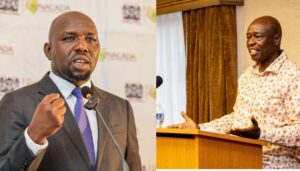 Rigathi Gachagua has slammed Interior Cabinet Secretary Kipchumba Murkomen over new measures to curb the sale of illicit alcohol in the country.
