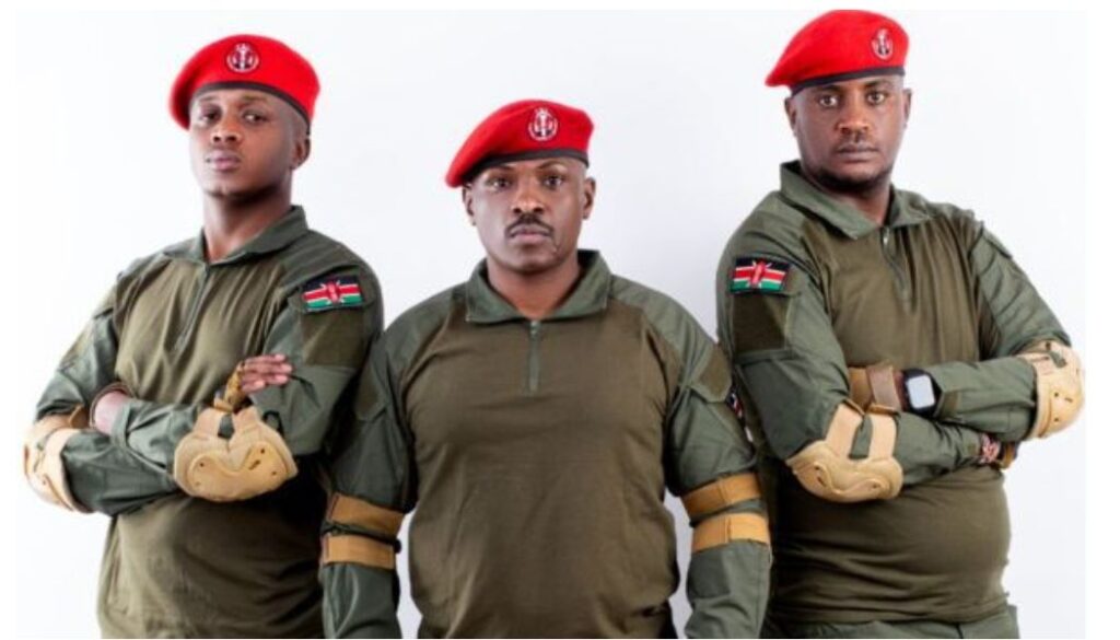 DCI) has confirmed the arrest of two former security officers, including a United States Army veteran, over suspected terrorism offenses.