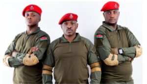 DCI) has confirmed the arrest of two former security officers, including a United States Army veteran, over suspected terrorism offenses. 