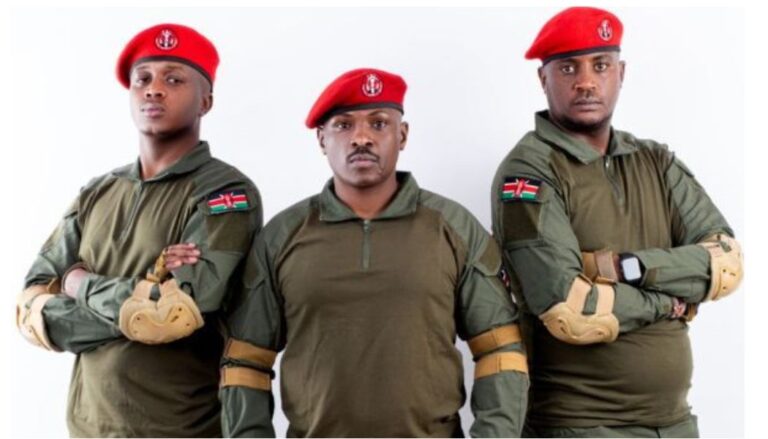 DCI) has confirmed the arrest of two former security officers, including a United States Army veteran, over suspected terrorism offenses. 