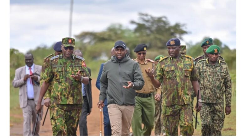 Murkomen has announced that police officers and military personnel out of service will be subjected to heightened government surveillance