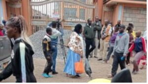 There was drama during a church function in Nyatike, Migori County, after goons armed with crude weapons infiltrated an event seeking out a local politician.