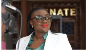 Former Nominated Senator Gloria Orwoba has been ordered to pay Ksh10.5 million in damages for defaming the Senate Clerk Jeremiah Nyegenye.