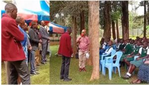 ODM MP Shakeel Shabir has sparked outrage after a video surfaced showing him parading teachers at a local school and scolding them in front of students.