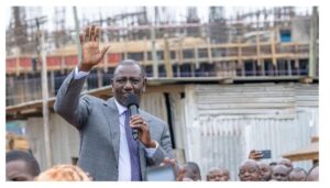 President William Ruto has ordered the immediate withdrawal of police officers stationed at a contested piece of land in Baba Dogo, Nairobi.