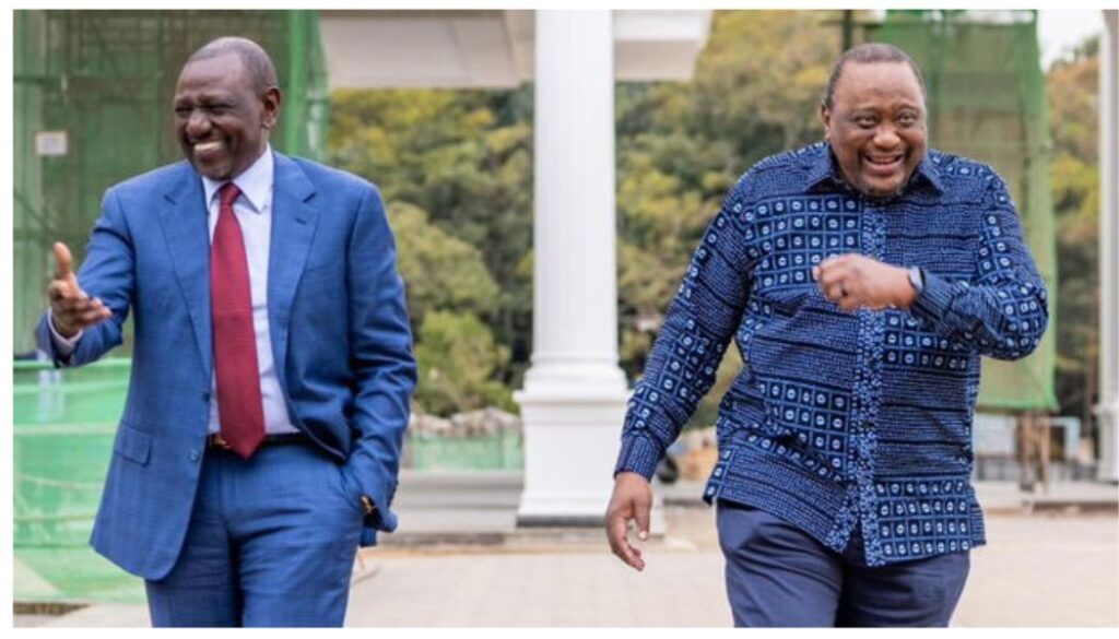 Nandi Senator Samson Cherargei has interpreted former President Uhuru Kenyatta’s Friday's appearance at State House as a major political statement