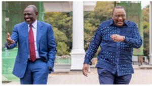 Nandi Senator Samson Cherargei has interpreted former President Uhuru Kenyatta’s Friday's appearance at State House as a major political statement