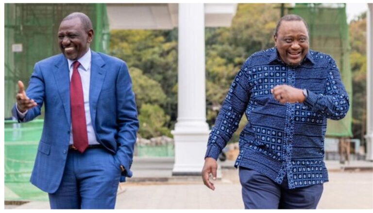 Nandi Senator Samson Cherargei has interpreted former President Uhuru Kenyatta’s Friday's appearance at State House as a major political statement
