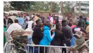 Football fans stormed into Kasarani Stadium on Sunday afternoon after hours of waiting in queues ahead of the much-anticipated African Nations Championship (CHAN 2024) match