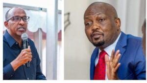 Moses Kuria warns CS Duale after threatening to revoke the citizenship of Mediheal owner, Swarup Mishra.