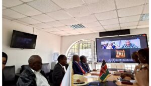Former President Uhuru Kenyatta on Tuesday chaired the Jubilee Party’s National Executive Committee (NEC) meeting held in Nairobi.