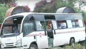 Eight people have died and scores of others injured following an accident involving a train and a bus near Morendat farm in Naivasha.