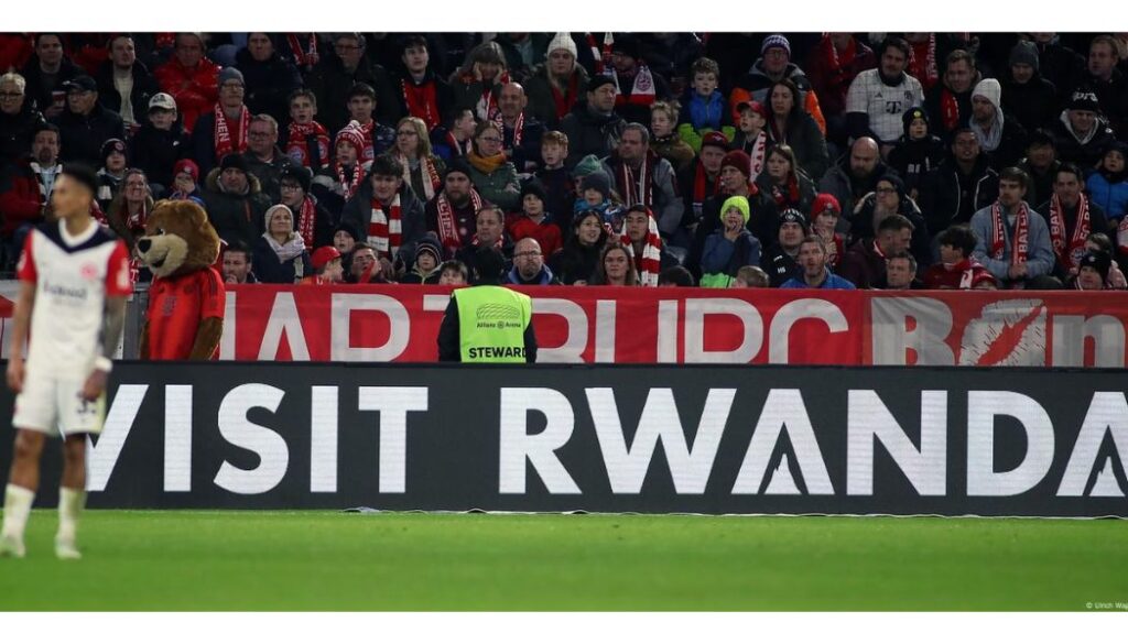 Bayern Munich will end a sponsorship promoting tourism in Rwanda after controversy relating to the ongoing conflict in the region.