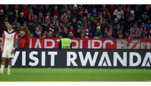 Bayern Munich will end a sponsorship promoting tourism in Rwanda after controversy relating to the ongoing conflict in the region.