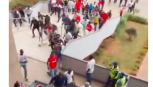 Another breach as fans force entry into Kasarani to watch Harambee Stars vs Morocco game