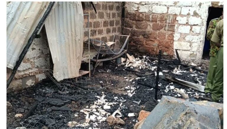 Kirinyaga man kills wife and two children, sets house on fire