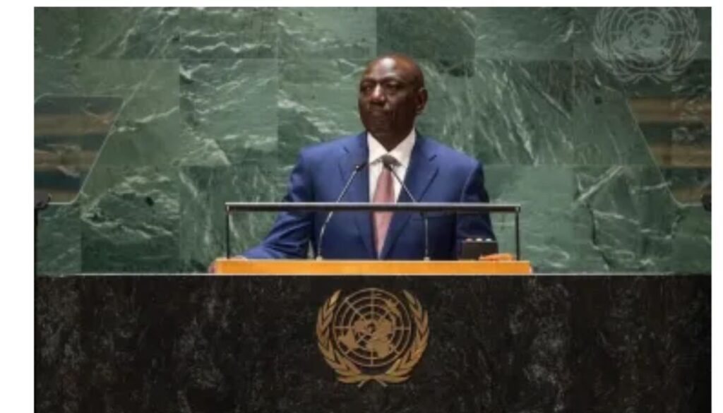 Democratic Citizen Party (DCP) has petitioned the United Nations General Assembly to bar President William Ruto from addressing the 80th session