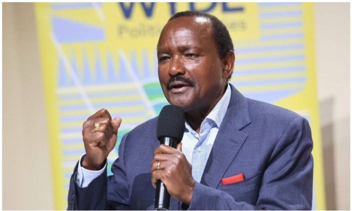 Kalonzo Musyoka has ruled out the possibility of being anyone’s running mate in the 2027 general election.