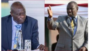 President Willia Ruto has advanced an indirect offensive on his former deputy, Rigathi Gachagua, accusing him of being uneducated.