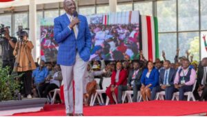 President William Ruto admits that running Kenya is not a walk in the park.