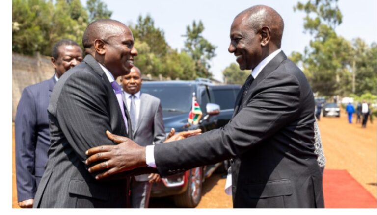 Ruto has praised and thanked Kikuyu Member of Parliament Kimani Ichung'wah, terming him as not just a friend but also a brother