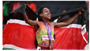 Faith Kipyegon has won the women’s 1500 metres final at the 2025 World Athletics Championships in Tokyo.