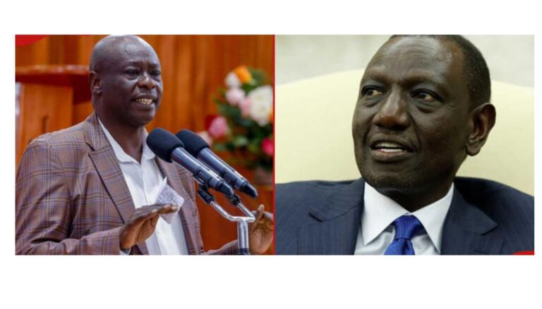 Former Deputy President Rigathi Gachagua has hit back at President William Ruto after he suggested that the opposition leaders have no brains.
