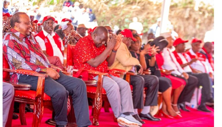 Uhuru, Matiang’i join delegates at Jubilee Party NDC