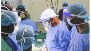 KNH surgeons perform first facial reconstruction surgery of its kind globally