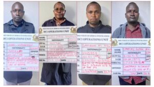 DCI detectives arrests four officers involved in illegal firearms trade
