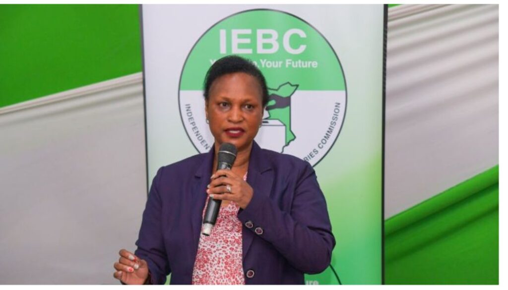Commissioner Ann Nderitu reveals changes in the IEBC voter registration system