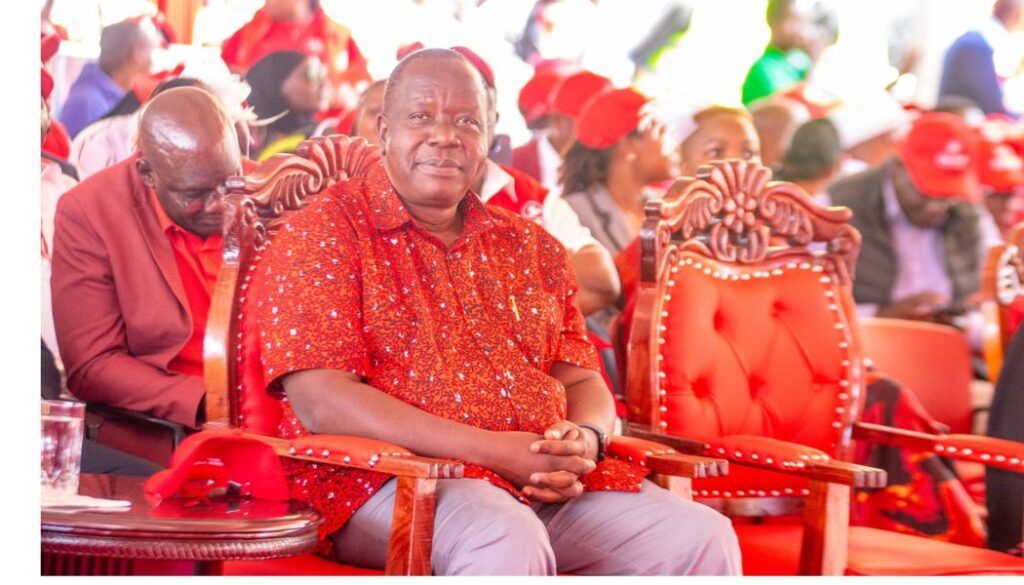 Kioni has clarified why former Interior Cabinet Secretary Fred Matiang’i did not address the party’s National Delegates Conference (NDC)