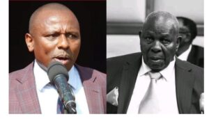 Kikuyu MP and National Assembly Majority Leader Kimani Ichung'wah is mourning the death of his father, Isaac Ichung'wah Ngugi.