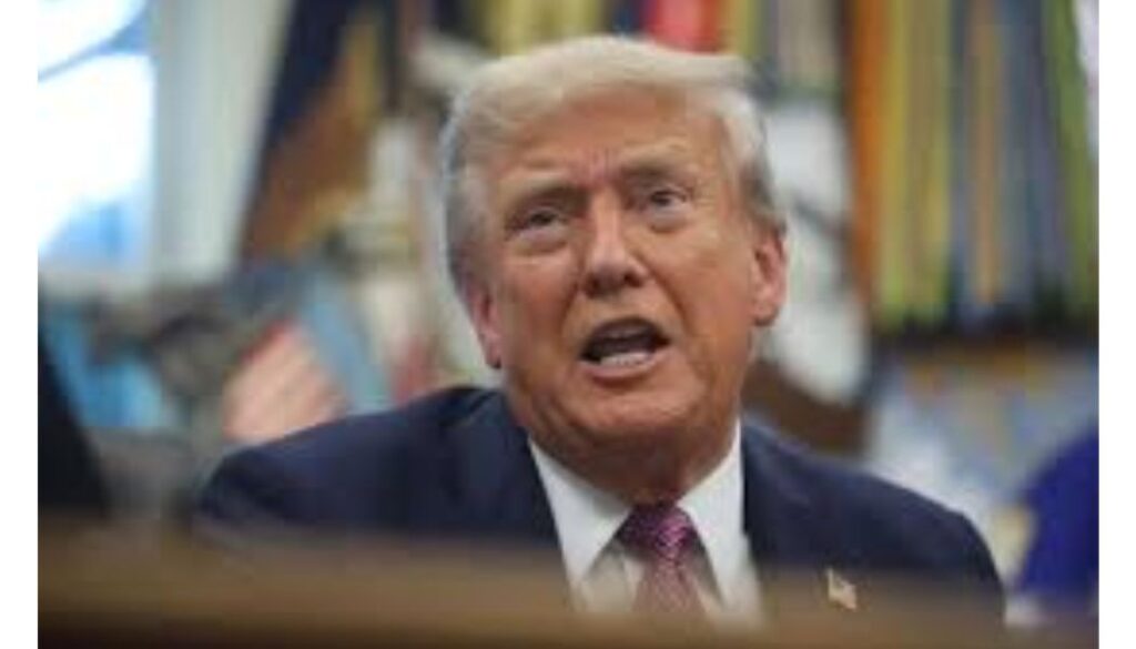 President Donald Trump has warned that, if Venezuelan jets fly over US naval ships and "put us in a dangerous position, they'll be shot down".