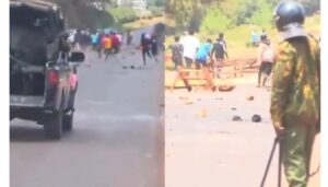Meru University students on Tuesday, September 9, staged demonstrations protesting rising insecurity in the area. 