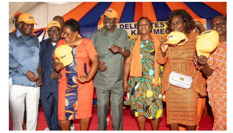 The Orange Democratic Movement (ODM) has announced a three-day celebration to mark its 20th anniversary