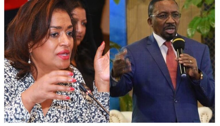 Neno Evangelism Center founder Pastor James Ng’ang’a has fired back at Nairobi Women Representative Esther Passaris after she called for his arrest