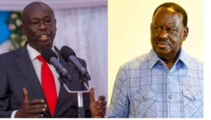 Kenya Kwanza leaders have called out former Deputy President Rigathi Gachagua over his recent remarks on ODM Leader Raila Odinga