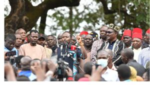 Governor Natembeya installed as Wanga elder