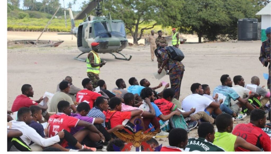 KDF flags drug abuse among youth in Lamu recruitment exercise