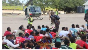 KDF flags drug abuse among youth in Lamu recruitment exercise
