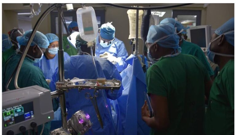 KNH doctors remove 20.86kg breast tissue from 17-year-old girl
