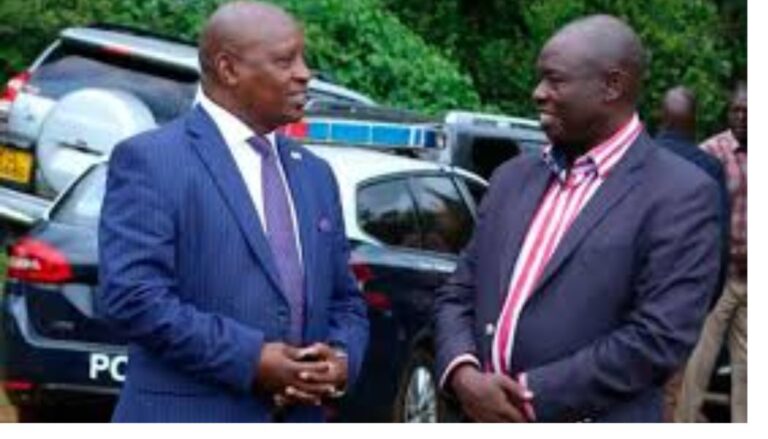 Murang’a Senator Joe Nyutu now says Nyeri Governor Mutahi Kahiga no longer works with former Deputy President Rigathi Gachagua.