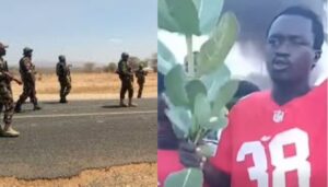 Protest has erupted in Kaputir in Turkana South following the alleged killing of two National Police Reservists (NPRs), said to have been slain by the Kenya Defence Forces (KDF).